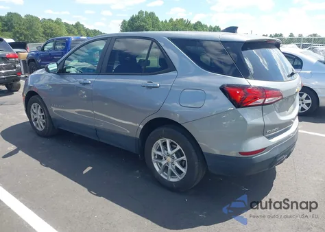 2023 Chevrolet Equinox Fwd Ls из США, поврежденный, VIN 3GNAXHEG1PL195017